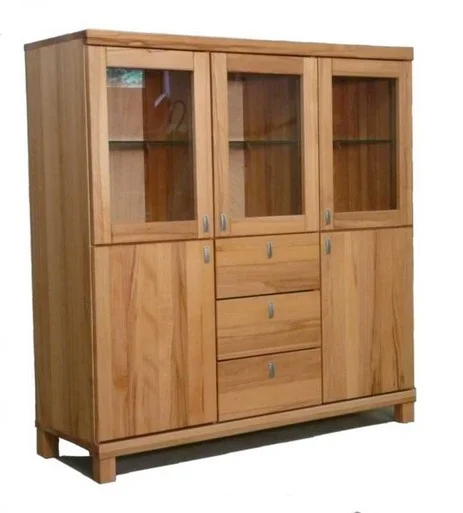 Kernbuche Highboard massiv geölt