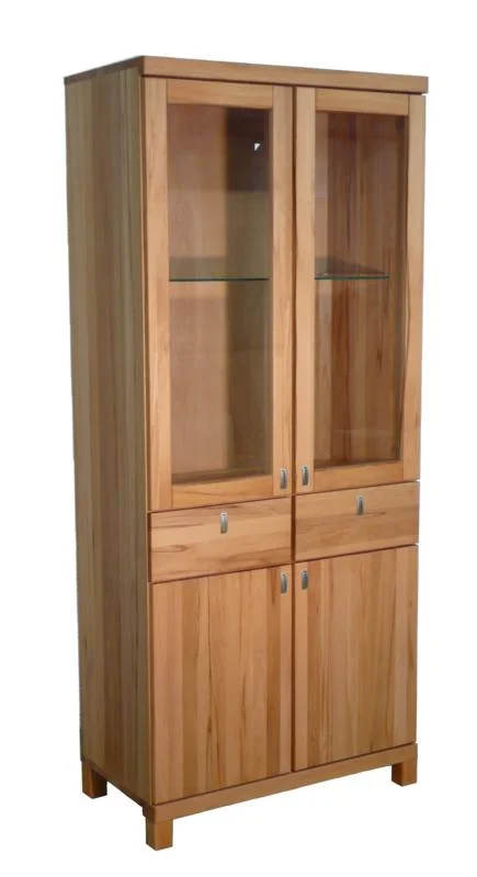 Vitrine massiv Holz Kernbuche Vitrine massiv Holz Kernbuche