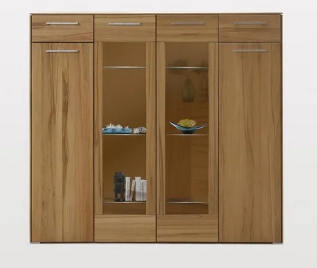 Vitrinenschrank  Kernbuche SYLT | ITER® Möbel