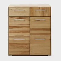 Kommodenschrank mit Schubladen aus Kernbuche