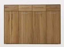 Kernbuche viertürig Sideboard massiv Holz