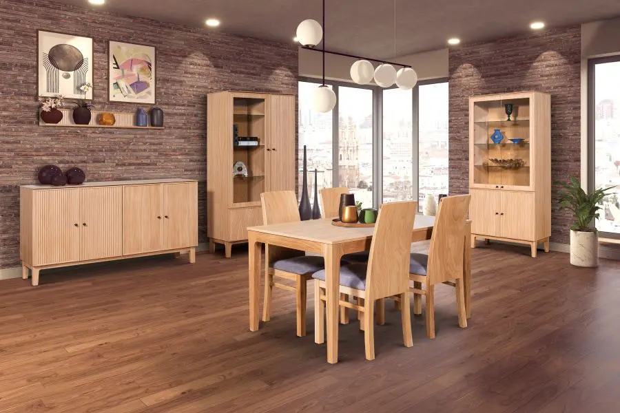 Eiche hell Wohnzimmer Kollektion Kopenhagen1