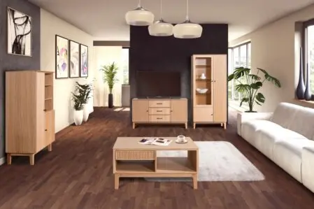 Eiche hell Wohnzimmer Kollektion Kopenhagen2