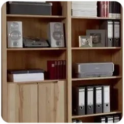 Kernbuche massive Büromöbel 