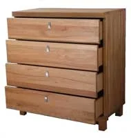 Kernbuche zweitüriges Sideboard massiv Holz