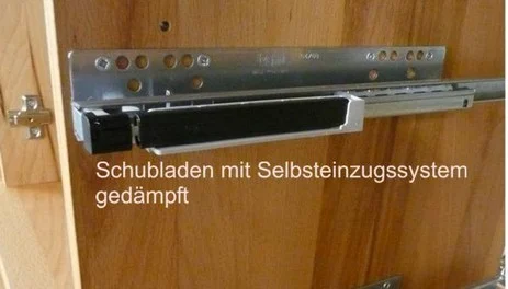 Kernbuche Anrichte Schubladen 