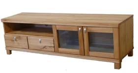 TV-Schrank massiv Holz Kernbuche