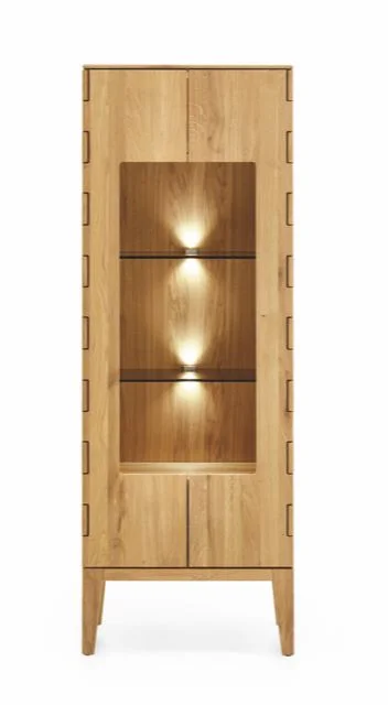 massiv Eiche Vitrine | ORA | ITER®Möbel massiv Eiche Vitrine | ORA | ITER®Möbel